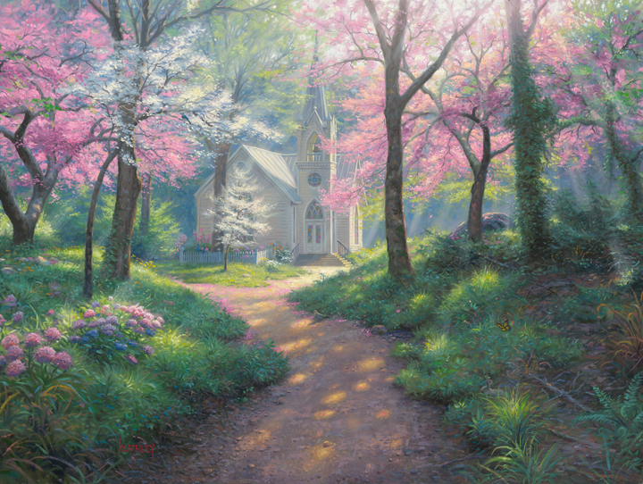 Spring Chapel by Mark Keathley » Infinity Fine Art