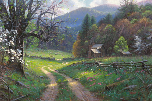 Road to Yesteryear by Mark Keathley » Infinity Fine Art