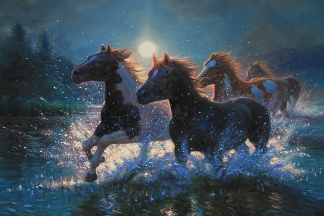 Night Mares By Mark Keathley Infinity Fine Art