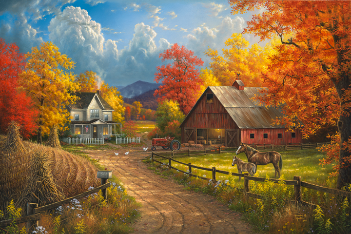 Country Blessings by Abraham Hunter » Infinity Fine Art