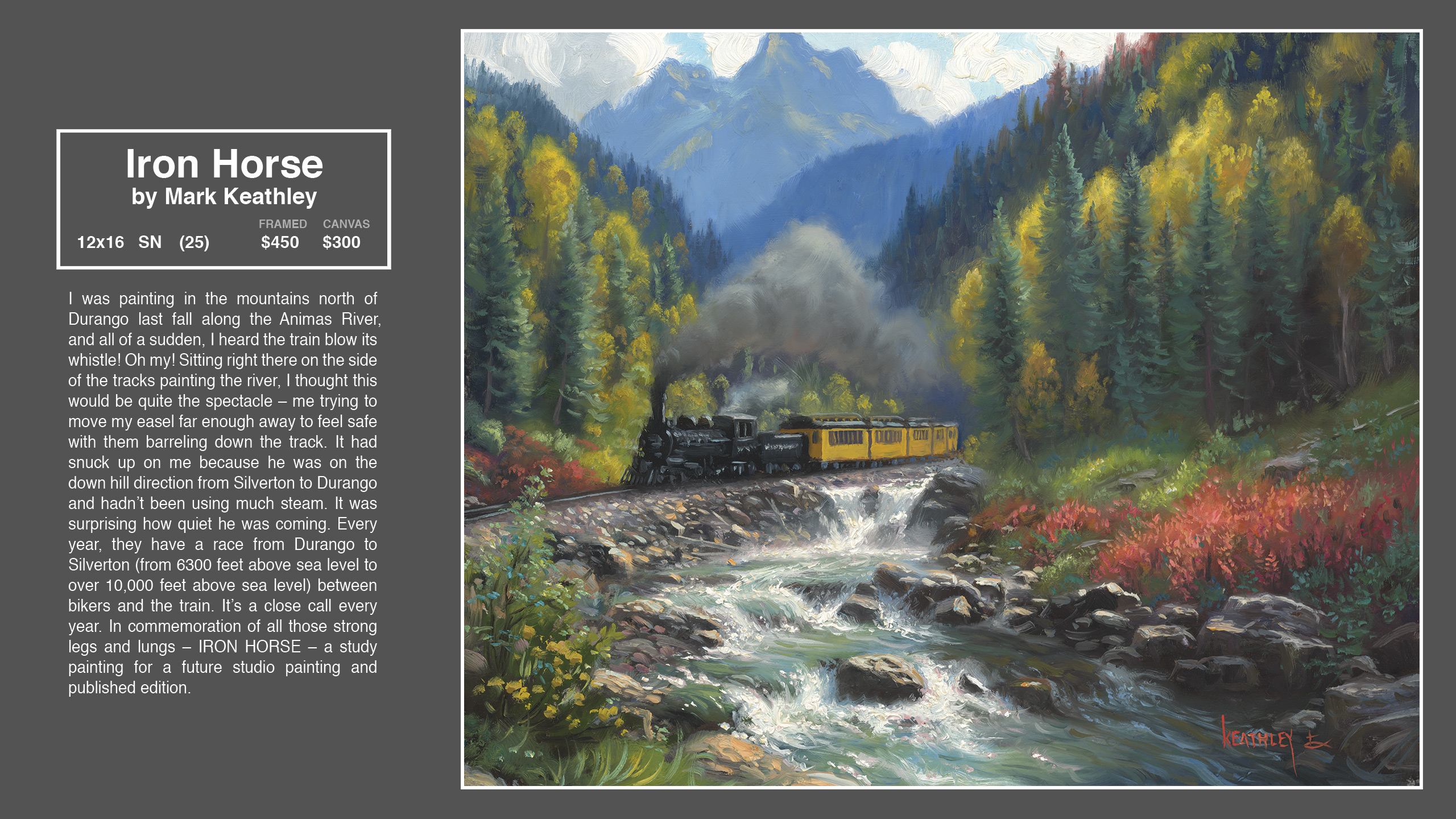 Iron Horse by Mark Keathley » Infinity Fine Art