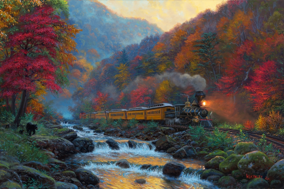 Smoky Morning by Mark Keathley » Infinity Fine Art