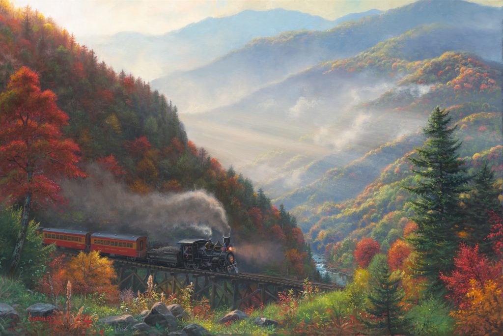 Great Smoky Mountain Railroad by Mark Keathley » Infinity Fine Art